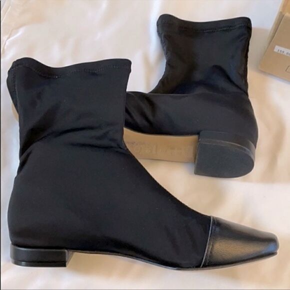 ALL BLACK COCO BOOTIES.  NEW - Picture 2 of 7